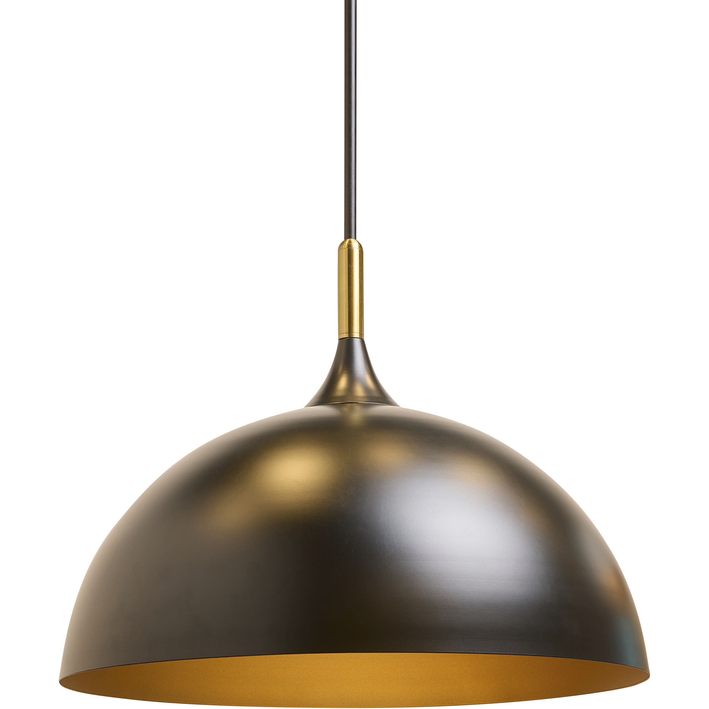 Lohn LED Matte Black Pendant Ceiling Light